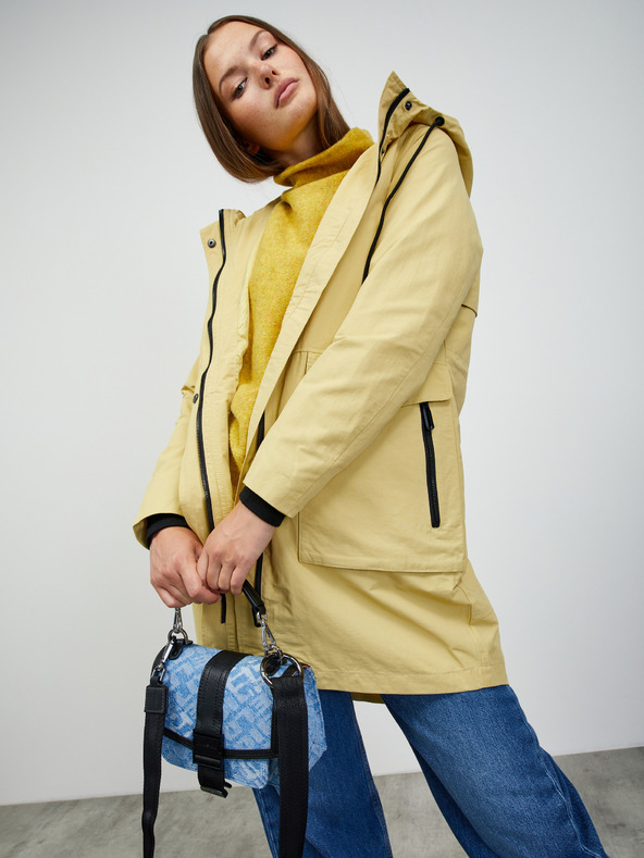 ZOOT.lab Жълта дамска парка с качулка ZOOT.lab Valida