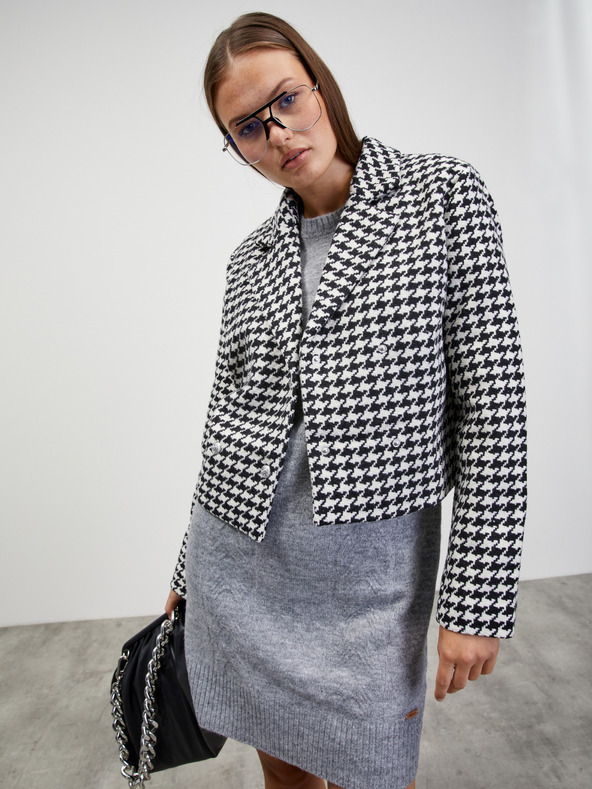 ZOOT.lab Светлосива рокля с пуловер ZOOT.lab Amaya