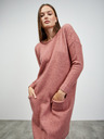 ZOOT.lab Староророзова рокля с пуловер от вълнена смес ZOOT.lab Dania