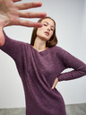ZOOT.lab Лилава рокля с пуловер ZOOT.lab Coryn