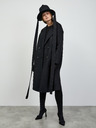 ZOOT.lab Черно преходно дамско палто от вълнена смес ZOOT.lab Kalita