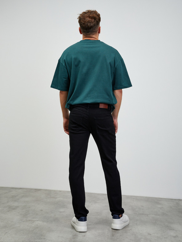 ZOOT.lab Черни мъжки дънки с права кройка ZOOT.lab Mario