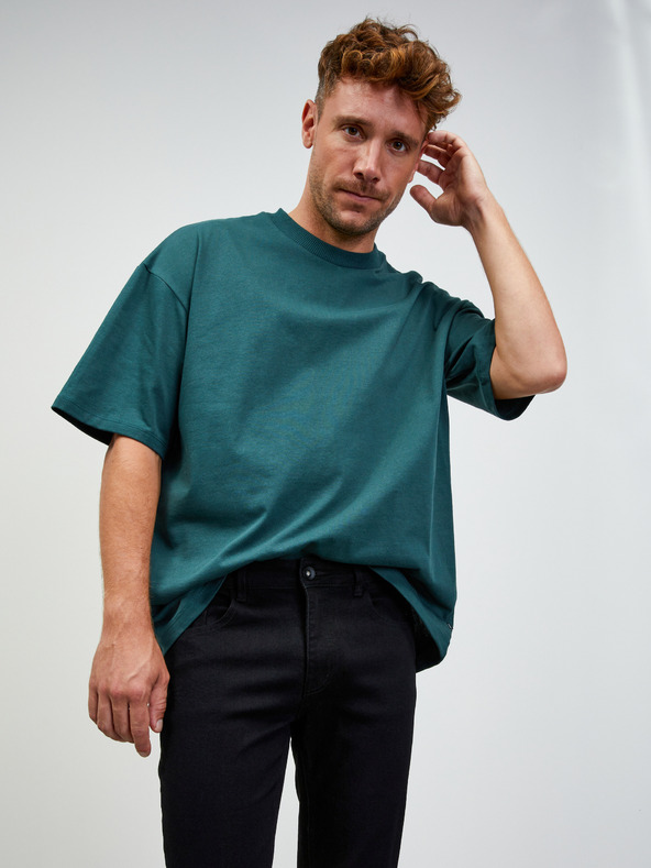 ZOOT.lab Черни мъжки дънки с права кройка ZOOT.lab Mario