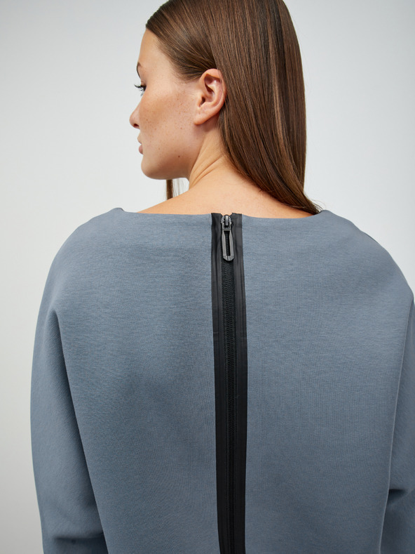 ZOOT.lab Син дамски суитчър с цип отзад ZOOT.lab Salwa