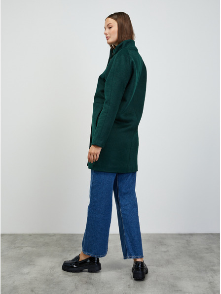 ZOOT.lab Тъмнозелено дамско палто от вълнена смес ZOOT.lab Tiffy