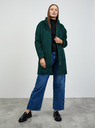 ZOOT.lab Тъмнозелено дамско палто от вълнена смес ZOOT.lab Tiffy