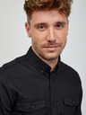 ZOOT.lab Черна мъжка риза ZOOT.lab Stanley