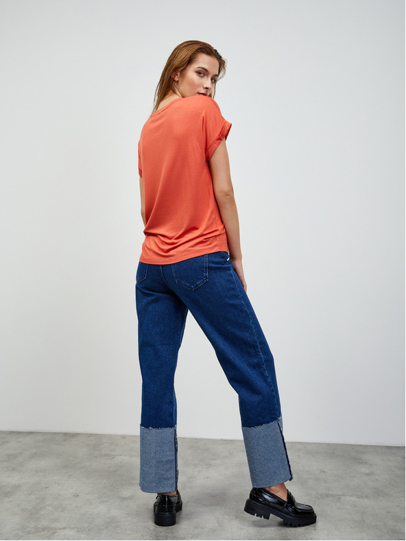 ZOOT.lab Коралова дамска основна тениска на райета ZOOT.lab Adriana 2