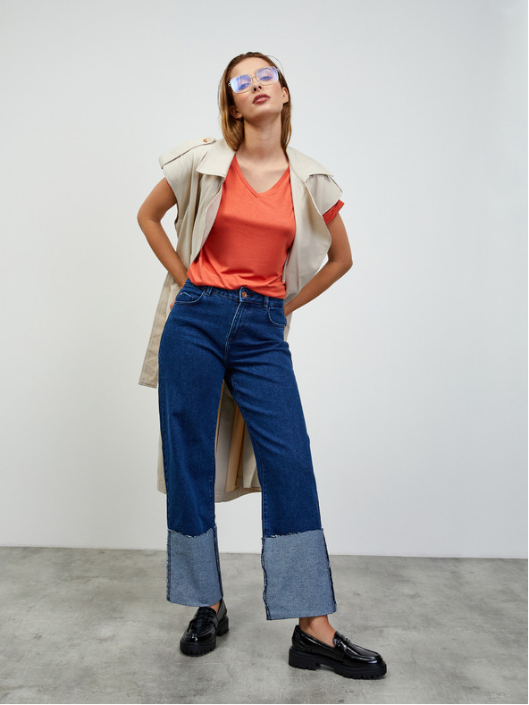 ZOOT.lab Коралова дамска основна тениска на райета ZOOT.lab Adriana 2