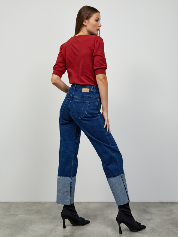 ZOOT.lab Червена дамска основна тениска ZOOT.lab Shia