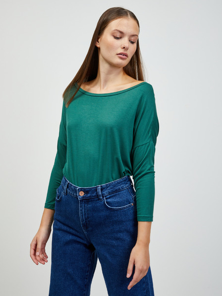 ZOOT.lab Зелена дамска основна тениска ZOOT.lab Leticia