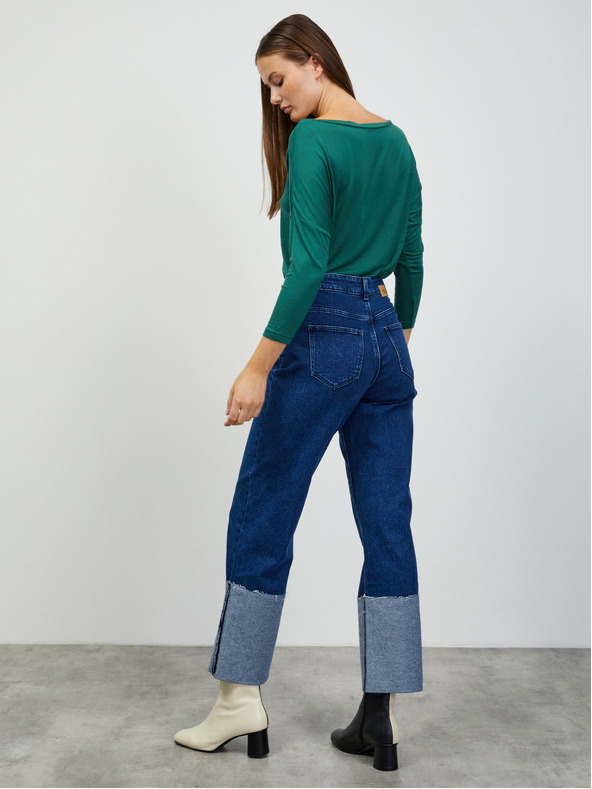 ZOOT.lab Зелена дамска основна тениска ZOOT.lab Leticia