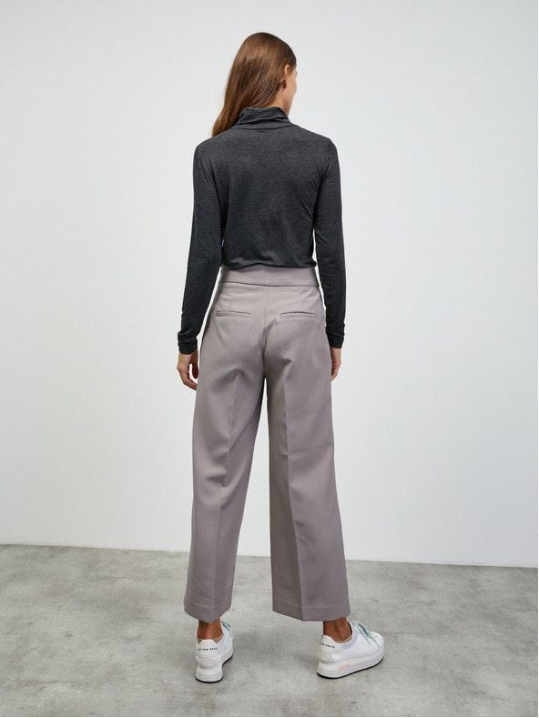 ZOOT.lab Тъмно сива дамска риза с ролка ZOOT.lab Alto