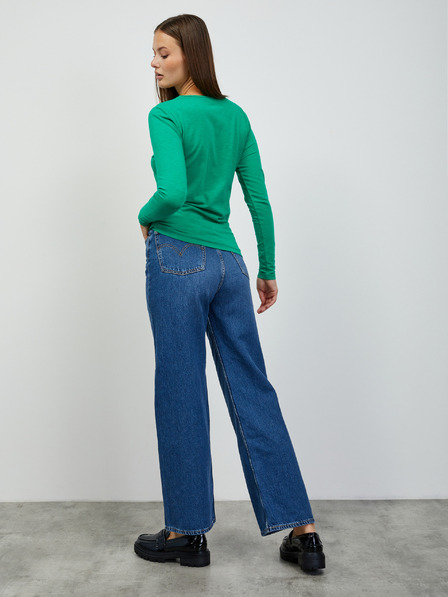 ZOOT.lab Зелена дамска основна тениска с дълъг ръкав ZOOT.lab Molly