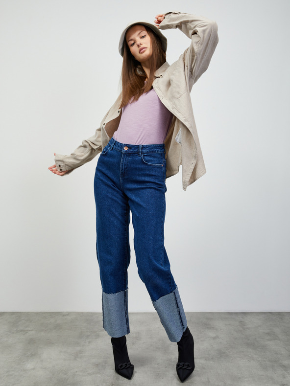 ZOOT.lab Светлолилава дамска основна тениска с дълъг ръкав ZOOT.lab Molly