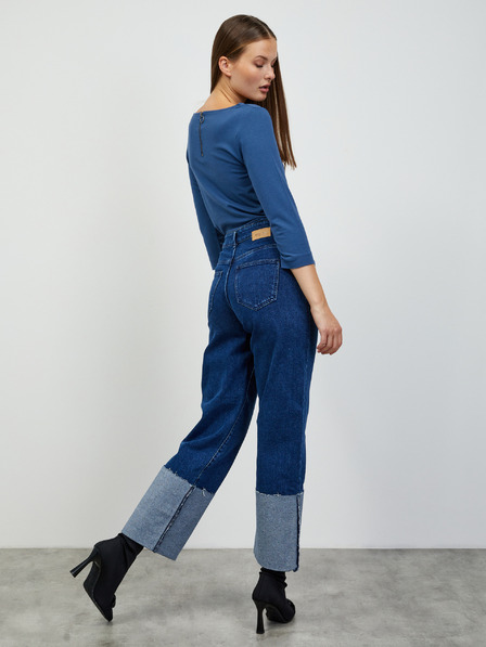 ZOOT.lab Синя дамска основна тениска ZOOT.lab Zion