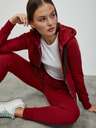 ZOOT.lab ZOOT.lab Laura дамска качулка в бордо с цип