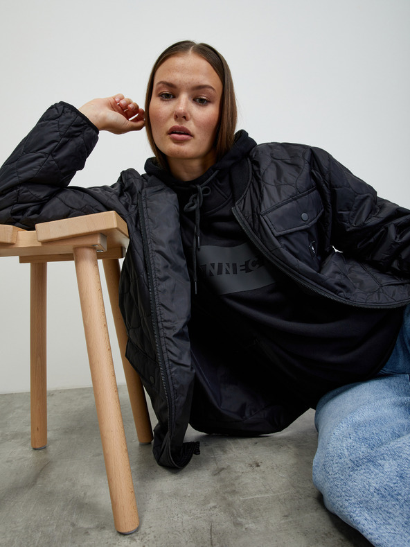 ZOOT.lab Черна дамска блуза с качулка ZOOT.lab Peyton