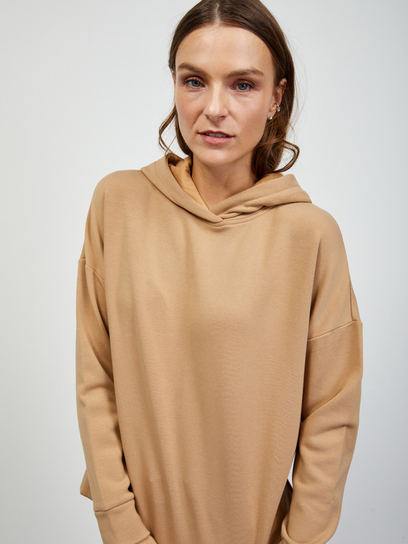 ZOOT.lab Бежова дамска основна качулка ZOOT.lab Noor