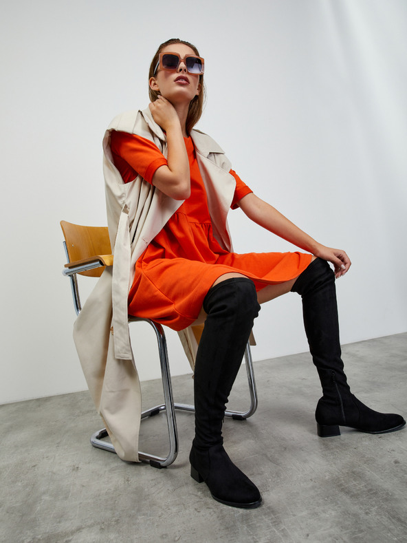 ZOOT.lab Оранжев дамски суитшърт ZOOT.lab Monika 2