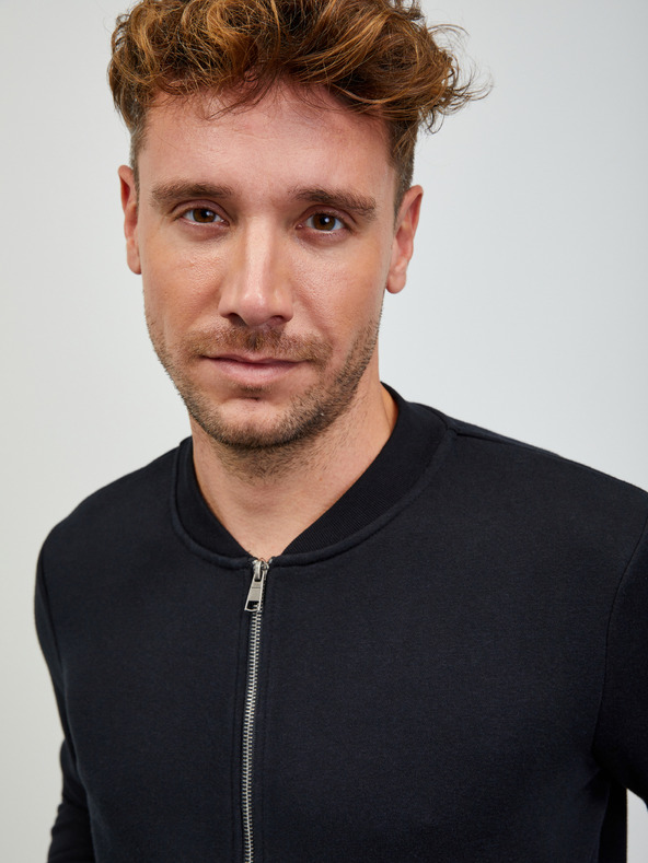 ZOOT.lab Черен мъжки основен суитчър с цип ZOOT.lab Keanu