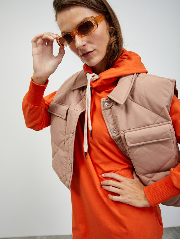ZOOT.lab Оранжев ZOOT.lab Кирстен основен суитшърт с качулка