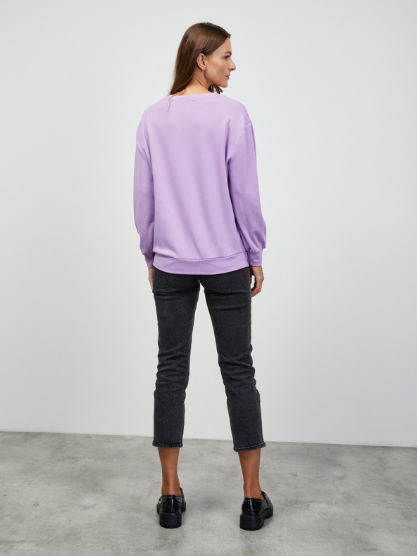 ZOOT.lab Светлолилав дамски основен суитчър с качулка ZOOT.lab Brooklin