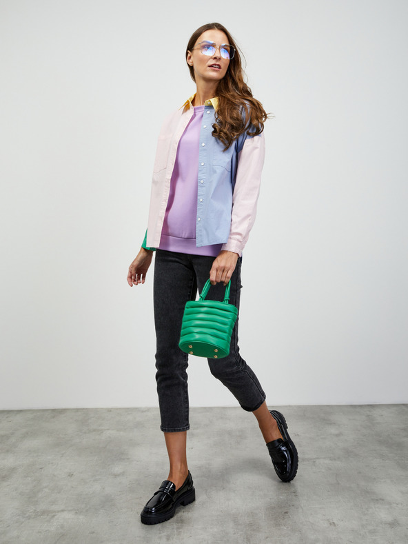 ZOOT.lab Светлолилав дамски основен суитчър с качулка ZOOT.lab Brooklin