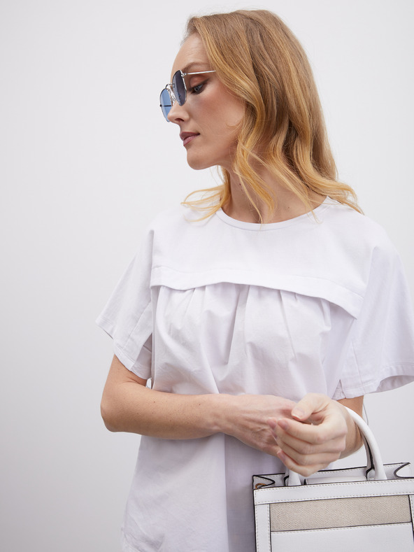 ZOOT.lab Бяла дамска тениска ZOOT.lab Dana