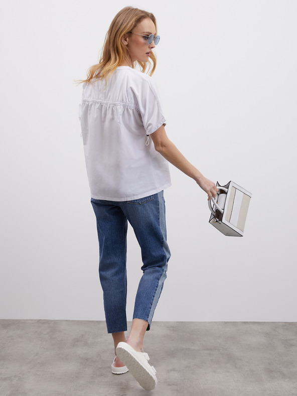 ZOOT.lab Бяла дамска тениска ZOOT.lab Dana
