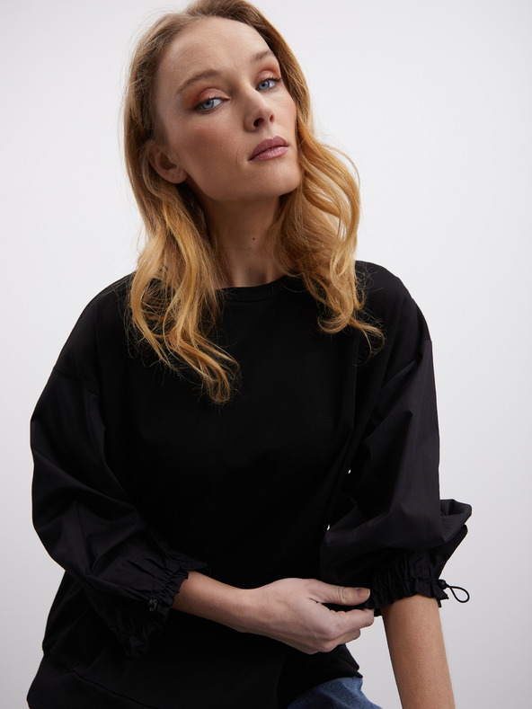 ZOOT.lab Черен дамски суитшърт ZOOT.lab Inell