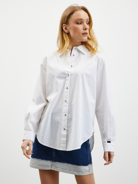 ZOOT.lab Бяла дамска блуза oversize ZOOT.lab Rosalinde