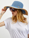 ZOOT.lab Кафяво-синя дамска сламена шапка ZOOT.lab Lysbet