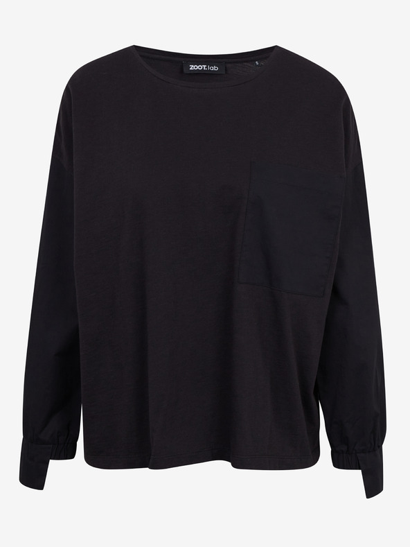 ZOOT.lab Черна дамска блуза ZOOT.lab Faye