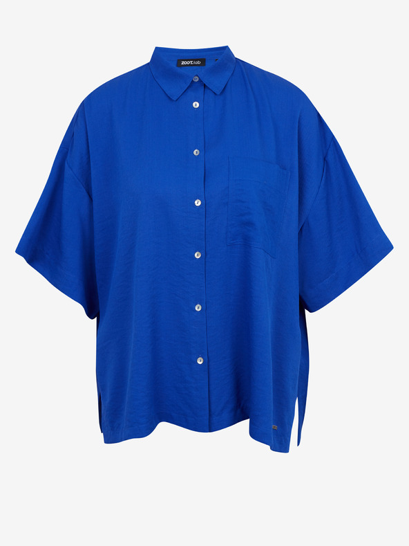 ZOOT.lab Синя дамска блуза с големи размери ZOOT.lab Rhiannon