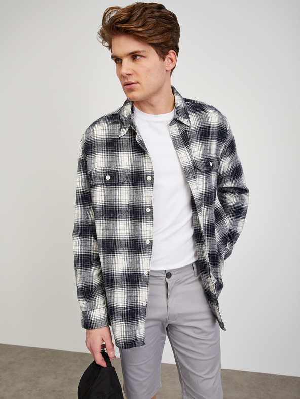 ZOOT.lab Сиви мъжки къси панталони тип "чино" ZOOT.lab Raymond