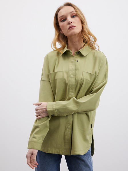 ZOOT.lab Светлозелена дамска oversize риза ZOOT.lab Becca