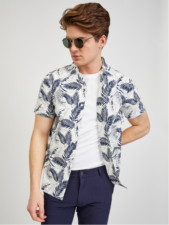 ZOOT.lab Тъмно сини мъжки къси панталони тип "чино" ZOOT.lab Gavin