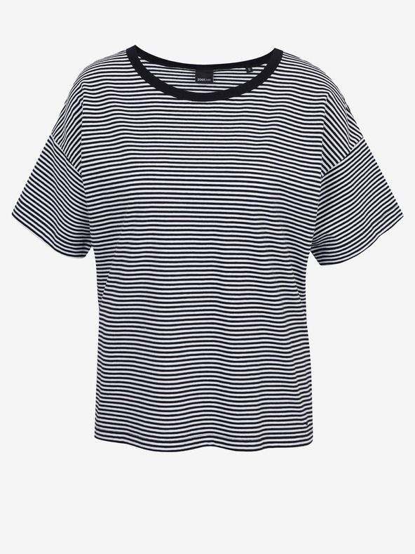 ZOOT.lab Черна дамска раирана тениска ZOOT.lab Floss