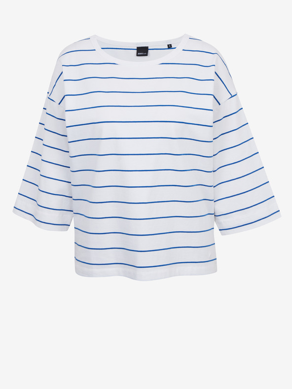 ZOOT.lab Бяла дамска тениска на райета ZOOT.lab Dolly