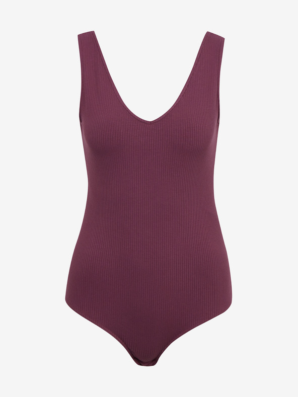 ZOOT.lab Лилаво дамско оребрено боди ZOOT.lab Olga