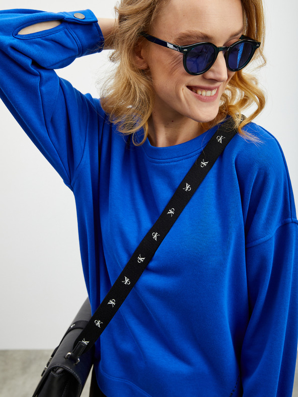 ZOOT.lab Син дамски суитшърт с голям размер ZOOT.lab Alisun