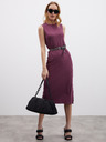 ZOOT.lab Лилава дамска рокля с ребра ZOOT.lab Delie
