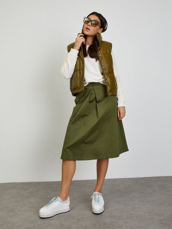 ZOOT.lab Дамска пола в цвят каки ZOOT.lab Kinga