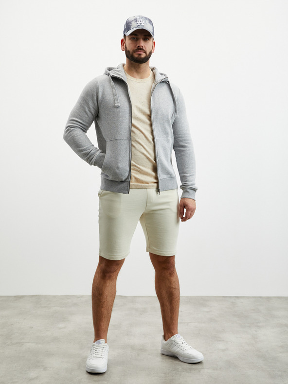 ZOOT.lab Сива мъжка основна качулка с цип ZOOT.lab Michael