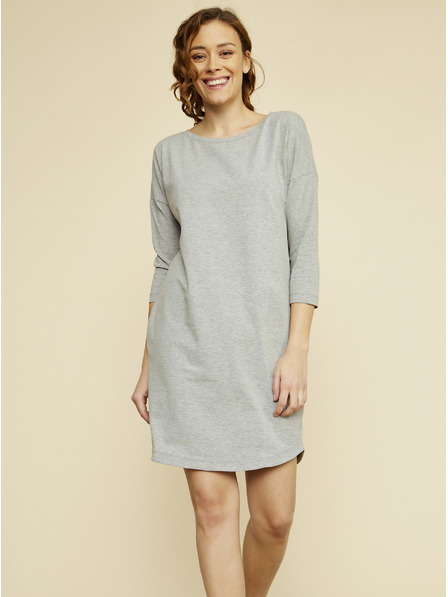 ZOOT.lab ZOOT.lab Сива основна рокля Serena