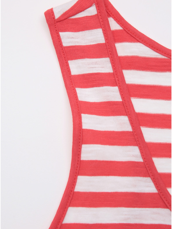 ZOOT.lab Бяло-червено раирано дамско потник ZOOT.lab Josefina