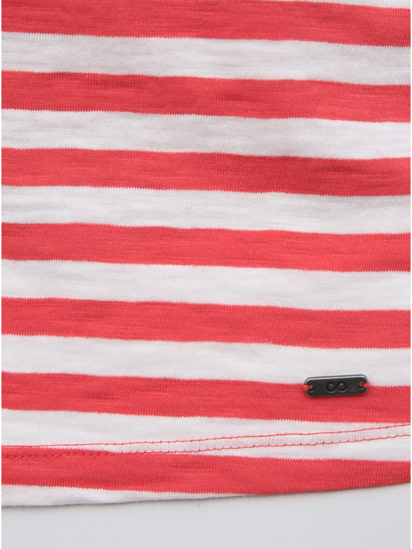 ZOOT.lab Бяло-червено раирано дамско потник ZOOT.lab Josefina