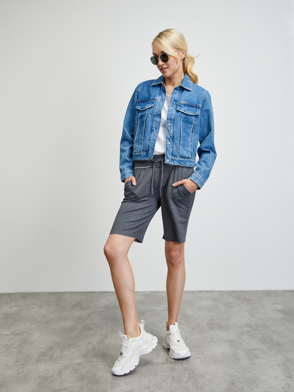 ZOOT.lab Сиви дамски melanžирани спортни шорти ZOOT.lab Abi