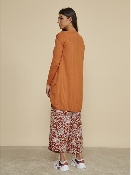 ZOOT.lab Оранжева дамска основна жилетка ZOOT.lab Gita